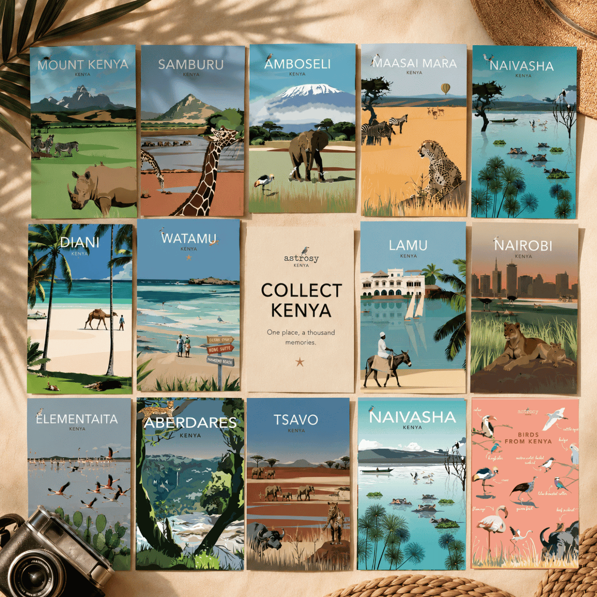 Astrosy, souvenir by destination