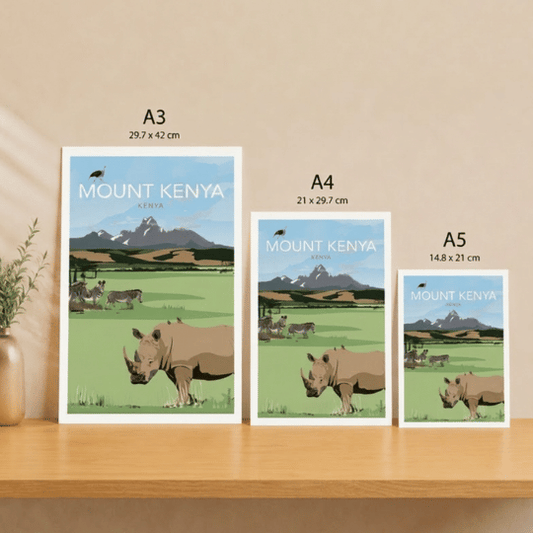 Poster Mount Kenya