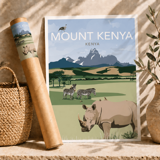 Poster Mount Kenya